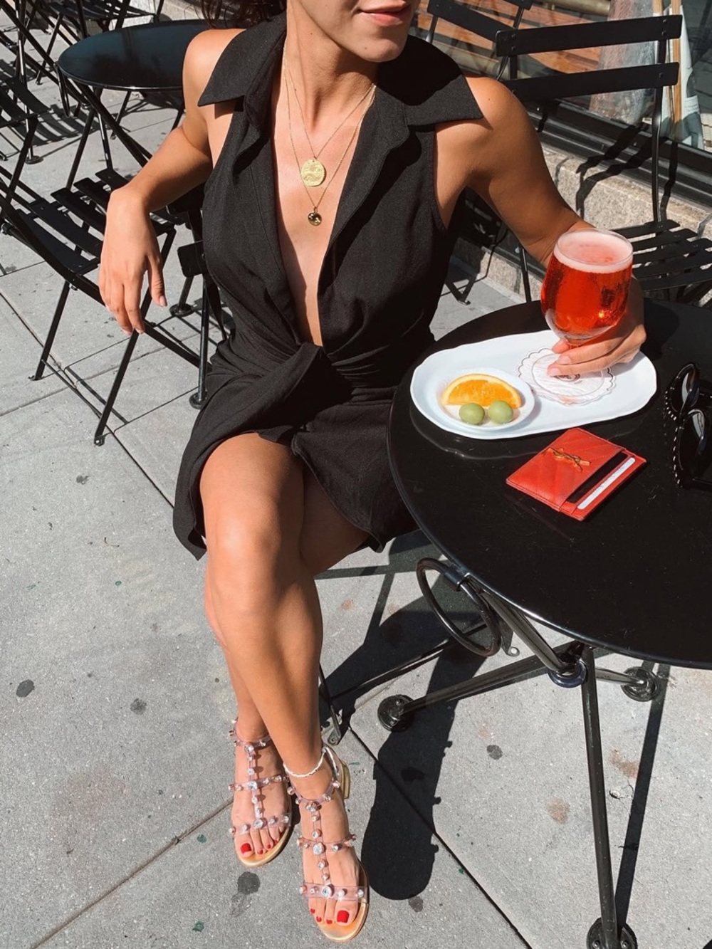Choosy Spring St Black Mini Dress